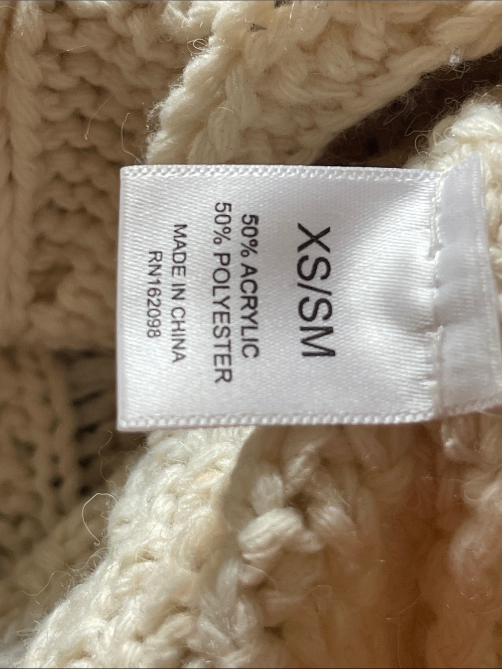 Taylor Swift Cream Cable Knit Sweater - Picture 8 of 8
